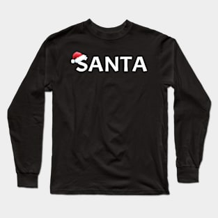 I Put Out For Santa Matching Couples Christmas Fun Idea Long Sleeve T-Shirt